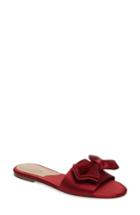 Women's Charles David Bow Slide Sandal M - Red