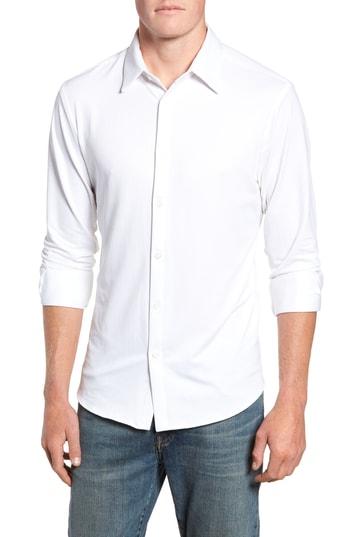 Men's Mizzen+main Parker Slim Fit Sport Shirt - White