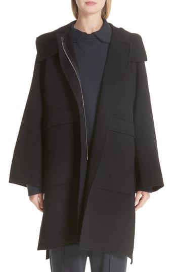 Women's Sofie D'hoore Candia Double Faced Wool & Cashmere Coat Us / 36 Fr - Blue