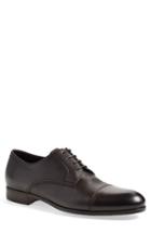 Men's Ermenegildo Zegna 'pistoia' Cap Toe Derby Us / 11uk - Brown