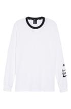 Men's Nike Sb Dry Gfx Long Sleeve T-shirt, Size - White