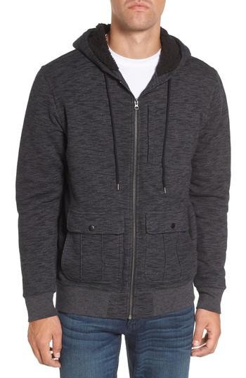 Men's O'neill Lido Zip Hoodie, Size - Black