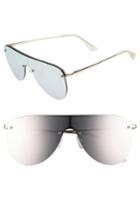 Women's Le Specs The King 58mm Shield Sunglasses -