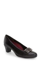 Women's Munro 'mara' Block Heel Pump M - Black