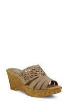 Women's Spring Step Dora Wedge Sandal .5-8us / 38eu - Beige