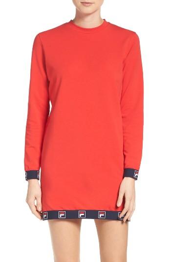 Women's Fila Viola Tennis Dress - Red