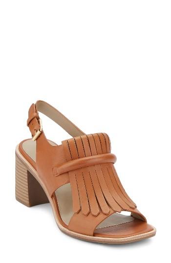 Women's G.h. Bass & Co. Reagan Kiltie Fringe Sandal .5 M - Brown