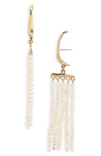 Women's Faris Swing Pearl Earrings
