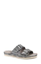 Women's Trask Carli Slide Sandal M - Metallic