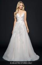 Women's Hayley Paige Marni Tulle Ballgown, Size In Store Only - Ivory
