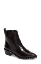 Women's Linea Paolo Tailor Studded Bootie M - Black