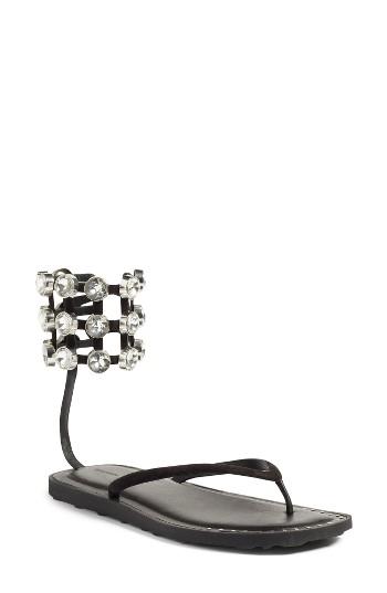 Women's Alexander Wang Crystal Ankle Strap Sandal