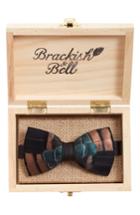 Men's Brackish & Bell Keel Feather Bow Tie
