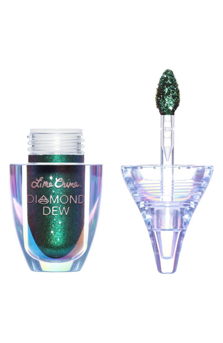 Lime Crime Diamond Dew Glitter Lid Topper - Tinsel