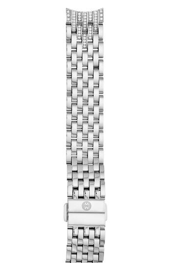 Women's Michele Sidney Diamond 18mm Bracelet Watch Band