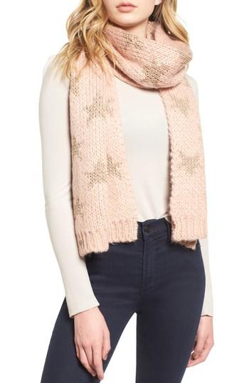 Women's Steve Madden Shining Star Muffler, Size - Pink