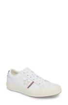 Women's Converse One Star Piping Sneaker M - White