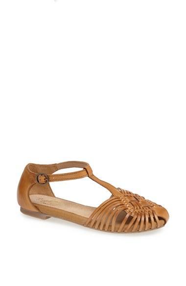 Seychelles 'holdin' My Breath' Leather Flat Luggage