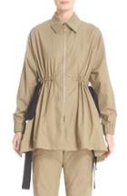 Women's Adam Lippes Drawstring Cotton Anorak