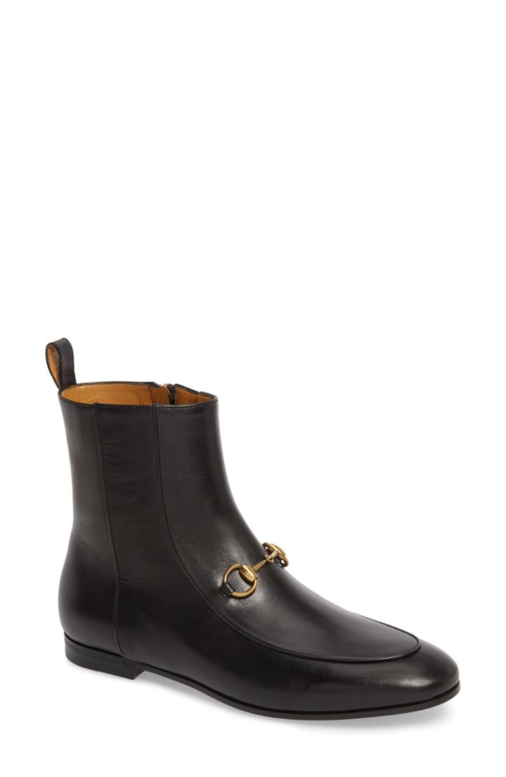 Women's Gucci New Jordaan Bootie .5us / 36.5eu - Black
