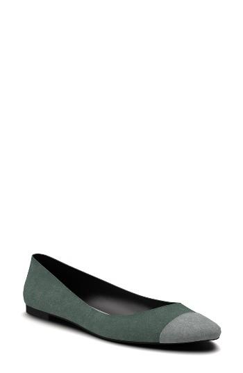 Women's Shoes Of Prey Ballet Flat A - Green