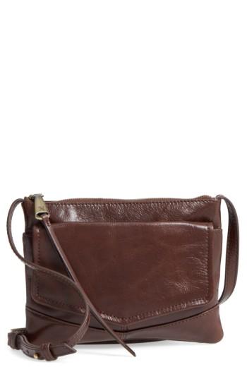 Hobo Amble Leather Crossbody Bag - Brown