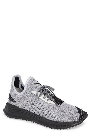 Men's Puma Avid Evoknit Sneaker .5 M - White