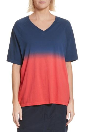 Women's Neverbefore Dip Dye Tee - Blue