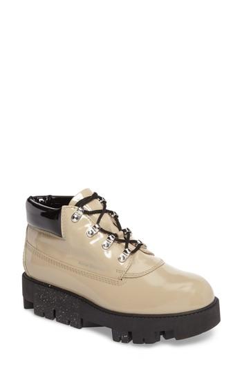 Women's Acne Studios Tinne Lugged Platform Boot Us / 37eu - Grey
