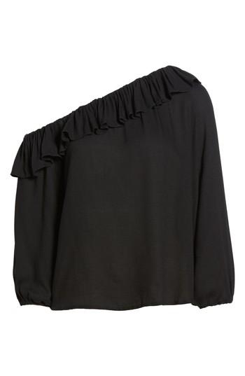 Women's Ella Moss One-shoulder Ruffle Blouse