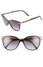 Women's Burberry 57mm Sunglasses - Black Gradient