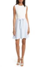 Women's Ted Baker London Saydey Bow Waist Fit & Flare Dress - Purple