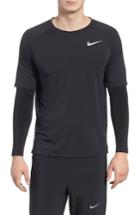 Men's Nike Run Division Dry Layered Long Sleeve T-shirt - Black