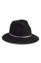 Women's Treasure & Bond Metallic Band Wool Felt Panama Hat -