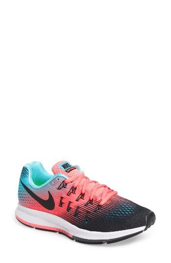 Women's Nike Zoom Pegasus 33 Sneaker M - Black
