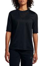 Women's Nike Pleated Back Top - Black