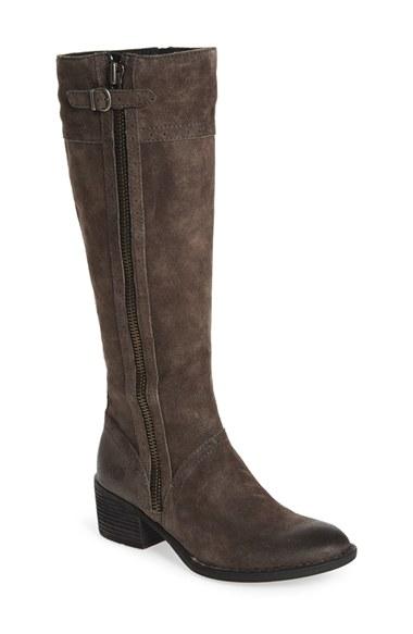 Women's B?rn Poly Riding Boot Regular Calf M - Grey