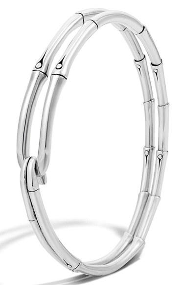 Women's John Hardy 'bamboo' Silver Hook Bracelet