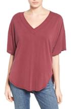 Women's Halogen Oversize Short Sleeve V-neck Tee