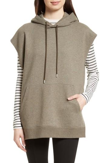 Women's Atm Anthony Thomas Melillo Sleeveless Hoodie - Green