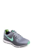 Women's Nike Air Zoom Pegasus 34 Solstice Running Shoe .5 M - Grey