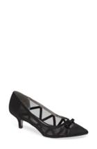 Women's Adrianna Papell Lana Cap-toe Pump .5 M - Black