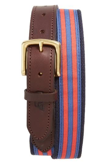 Men's Vineyard Vines Edgartown Stripe Belt
