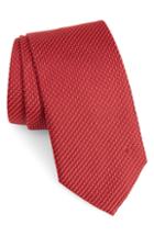 Men's Salvatore Ferragamo Eivissa Silk Tie, Size - Red