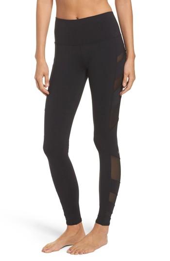 Women's Alo Block High Waist Mesh Inset Leggings