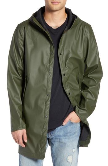 Men's Herschel Supply Co. Waterproof Fishtail Rain Parka - Green