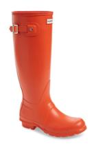 Women's Hunter 'original ' Rain Boot, Size 6 M - Orange