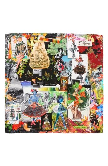 Women's Christian Lacroix Seasons Silk Square Scarf