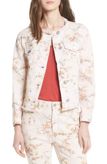 Women's La Vie Rebecca Taylor Belle Denim Jacket - Ivory