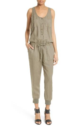 Women's Joie Dantel Linen Jumpsuit